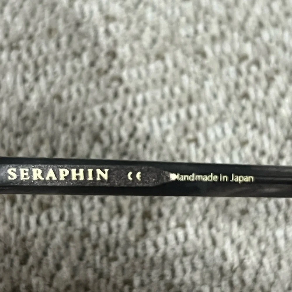 Seraphine  Gray Clear Eyewear Frame handmade in Japan - Picture 5 of 16